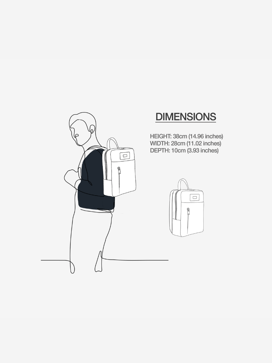 Backpack SKYLINE SOPHISTICATION – BYMANYC® New York Designed for Visionaries. Crafted for Icons