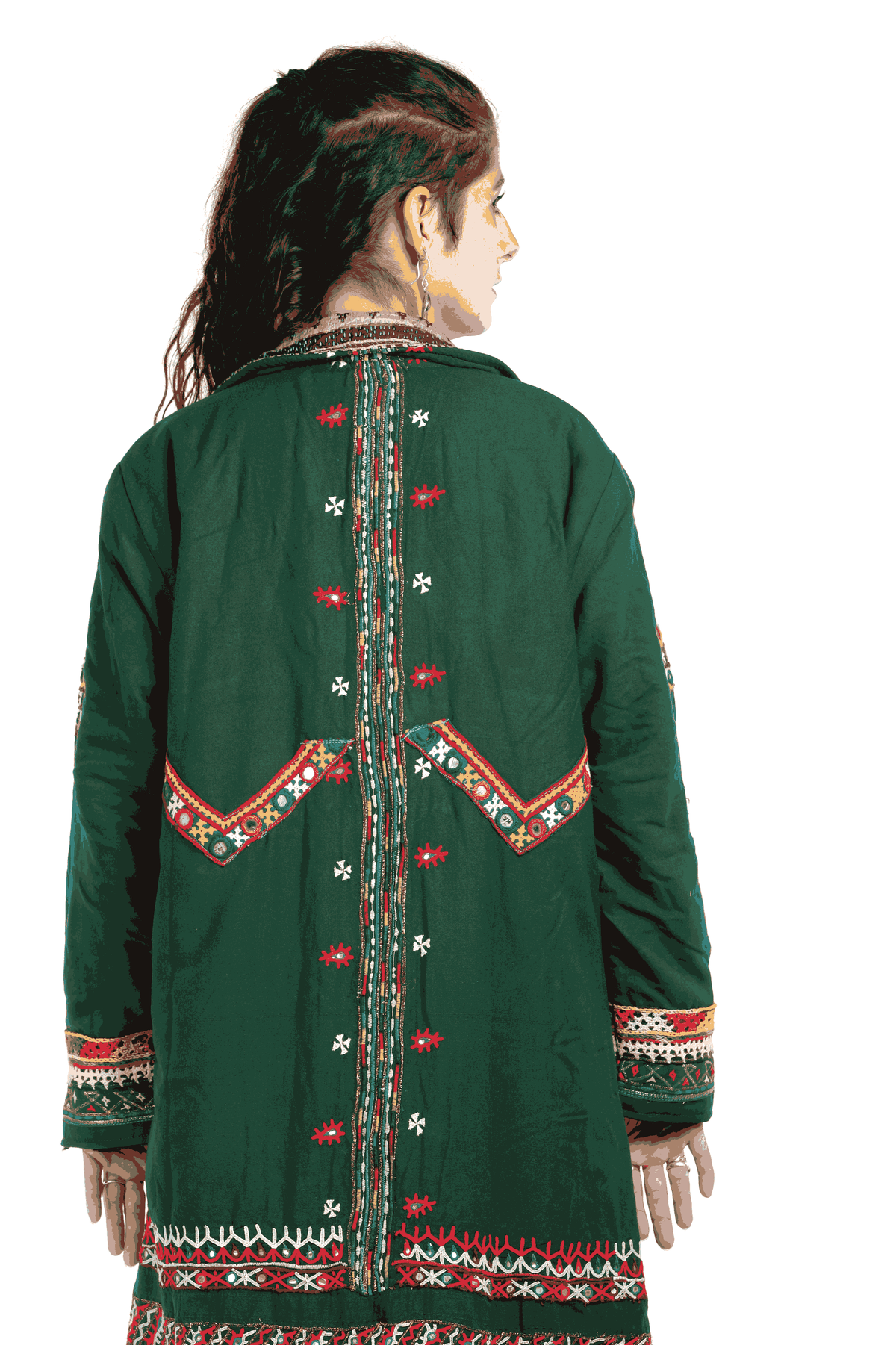 SA Green Kimono Coat, Rare, #86