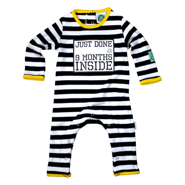 Just Done 9 Months Inside® New Born Baby Grow | Baby Shower Gift | New Baby Girl Gift Idea