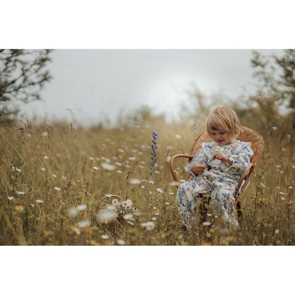 Organic Bloom Shirt β Soft Muslin Cotton Blouse for Kids