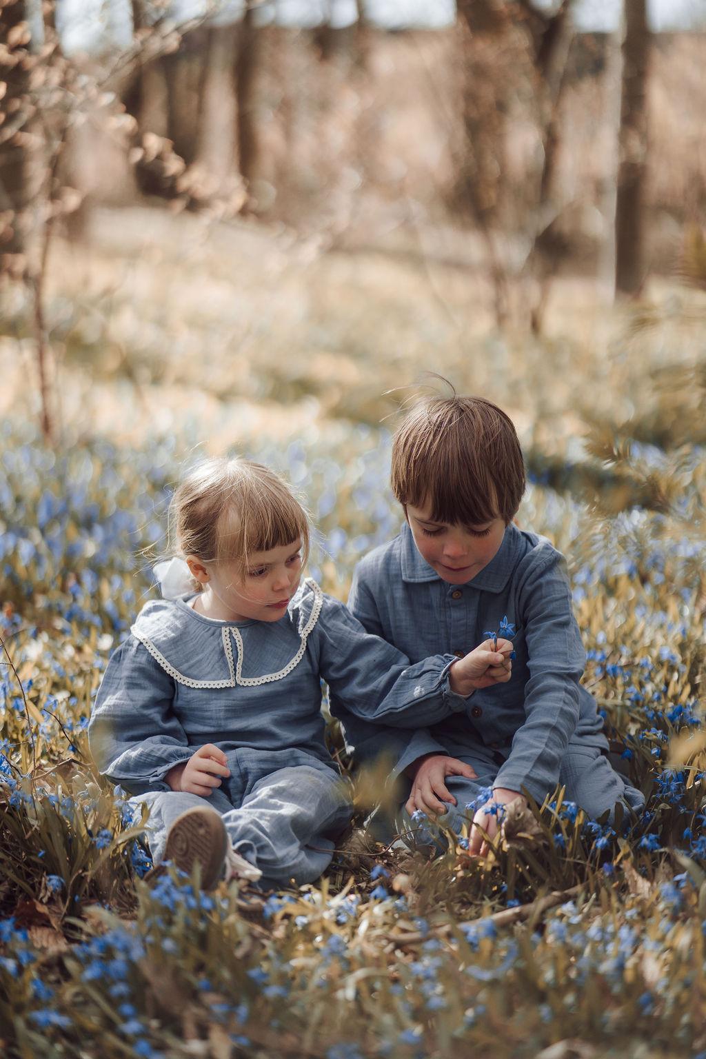 Organic Blue Sky Blouse | Light, Breezy, Naturally Beautiful
