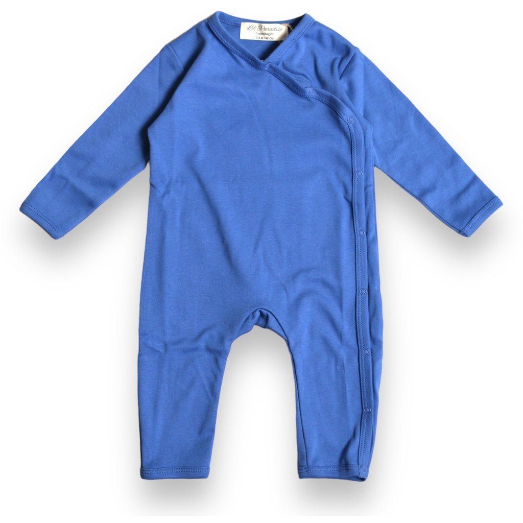 Organic Sky Blue Jumpsuit | Soft Freedom for Little Movers