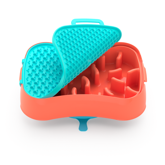 4-In-1 Slow Feeder Dog Bowl | Smarter Eating, Happier Dogs