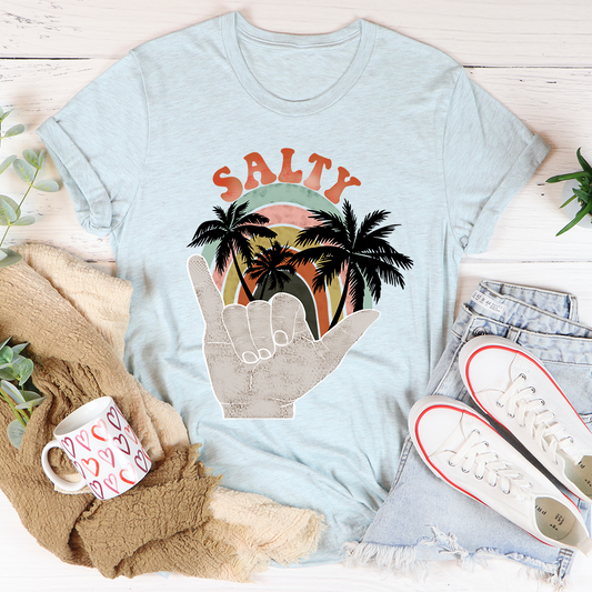 Salty T-Shirt – 100% Organic Cotton | Eco-Friendly USA Made