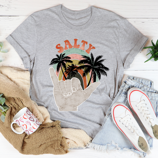 Salty T-Shirt – 100% Organic Cotton | Eco-Friendly USA Made