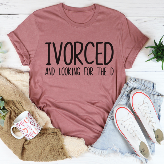 Divorced T-Shirt – Sustainable Style with a Bold Statement