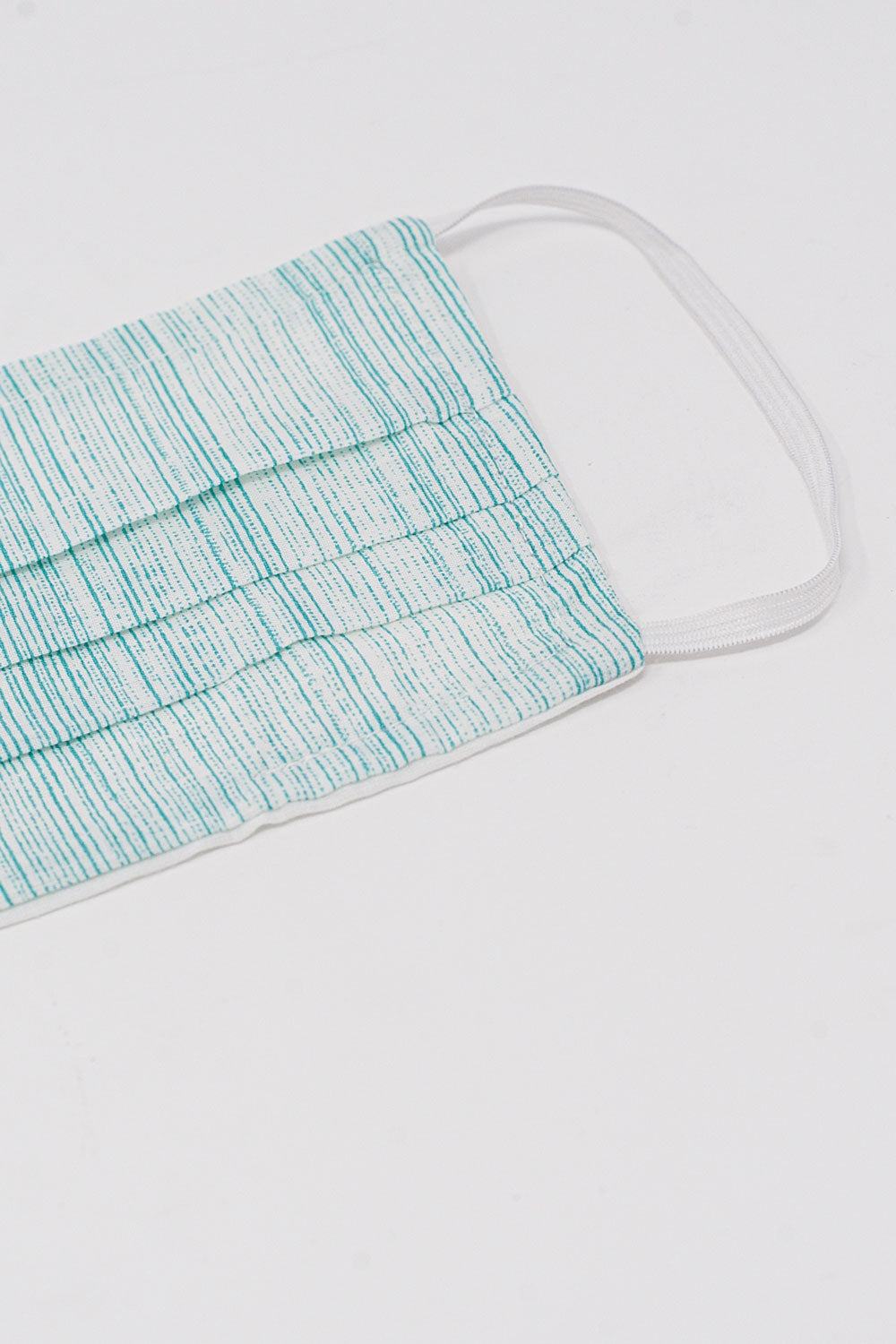 2 PACK Organic Cotton Printed Turquoise Mask