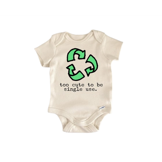 Recycling • Earth Day Baby Bodysuit