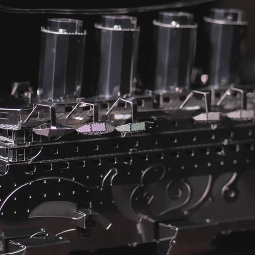 Lost at Sea – Titanic Metal Model Kit | Premium Recycled Steel Construction