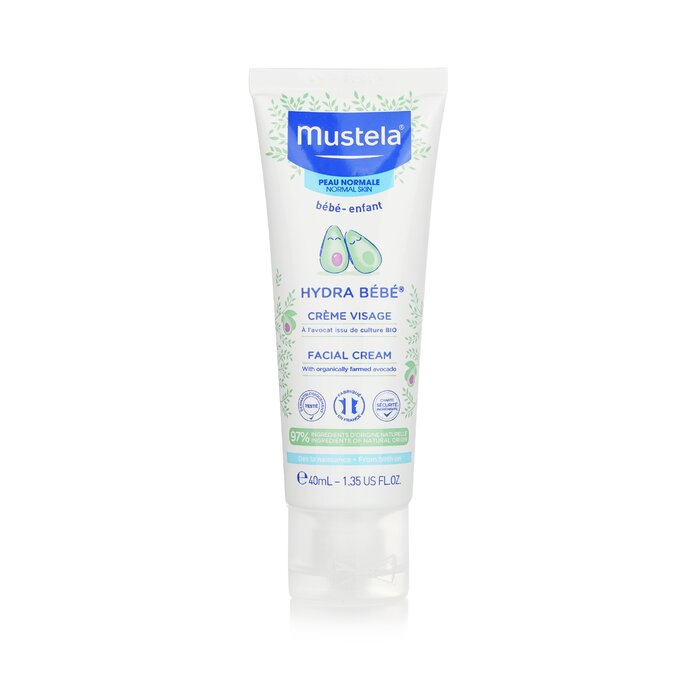 MUSTELA - Hydra-Bebe Facial Cream With Organic Avocado - Normal Skin