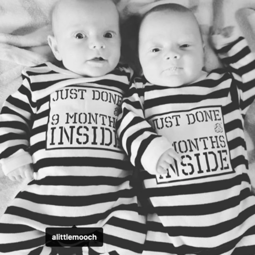 Just Done 9 Months Inside® New Born Baby Grow | Baby Shower Gift | New Baby Girl Gift Idea