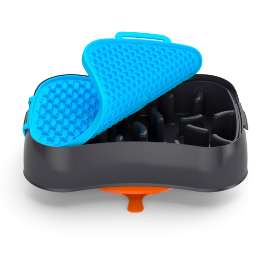 4-In-1 Slow Feeder Dog Bowl | Smarter Eating, Happier Dogs