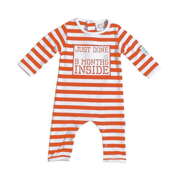 Just Done 9 Months Inside® New Born Baby Grow | Baby Shower Gift | New Baby Girl Gift Idea