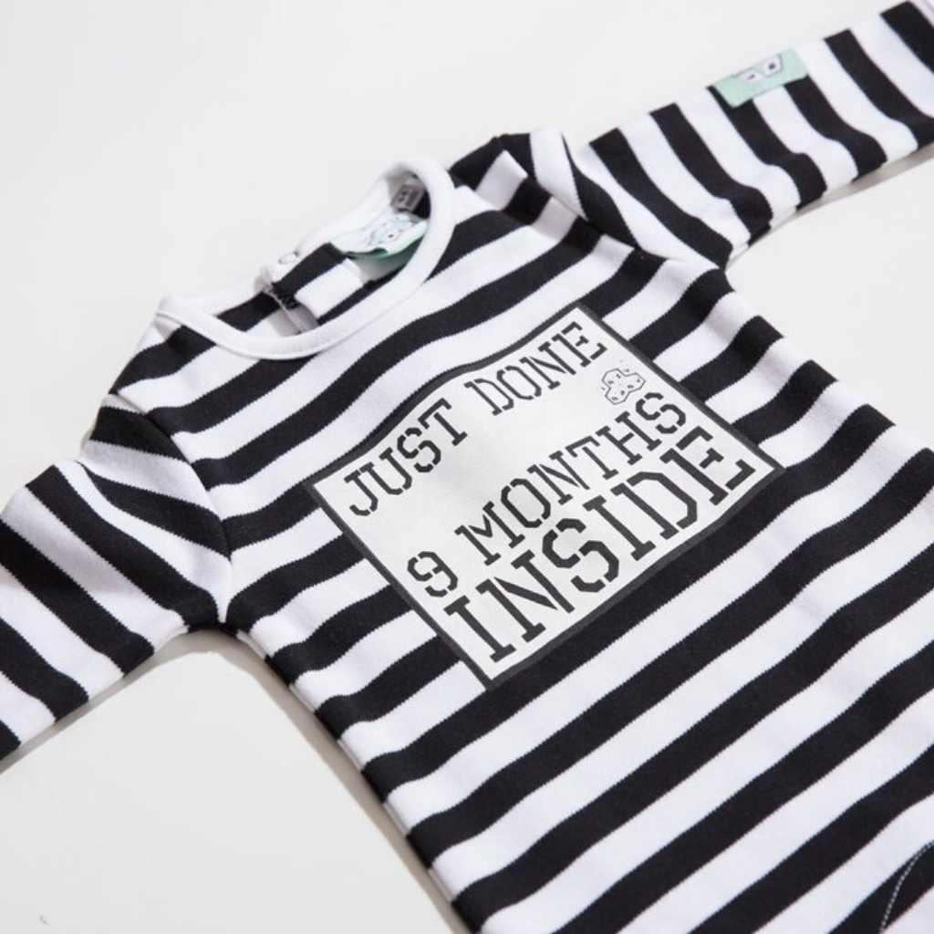 Just Done 9 Months Inside® New Born Baby Grow | Baby Shower Gift | New Baby Girl Gift Idea
