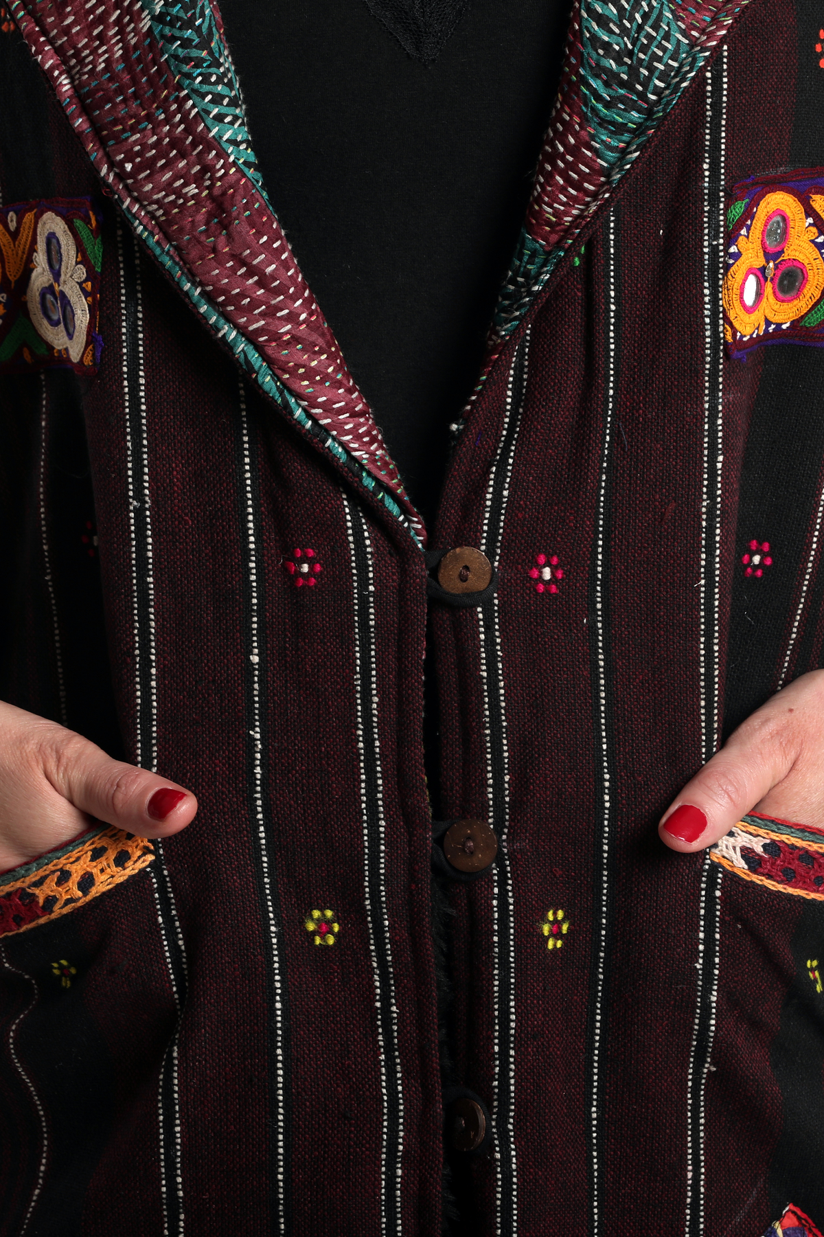 Merino Wool Kimono Coat, Rare, #63