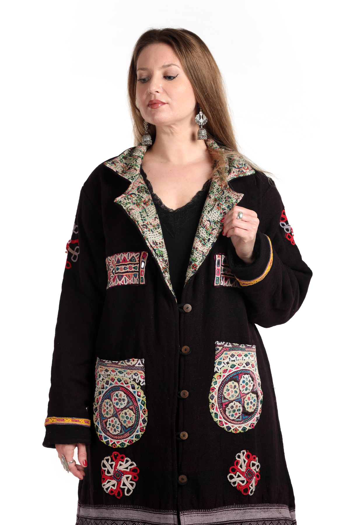 Merino Wool Coat, Rare, #75