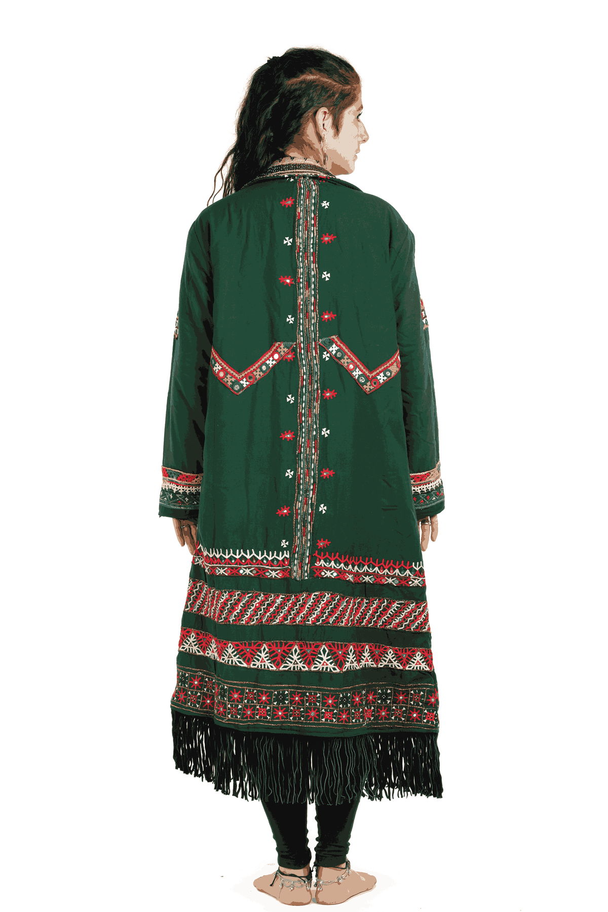 SA Green Kimono Coat, Rare, #86