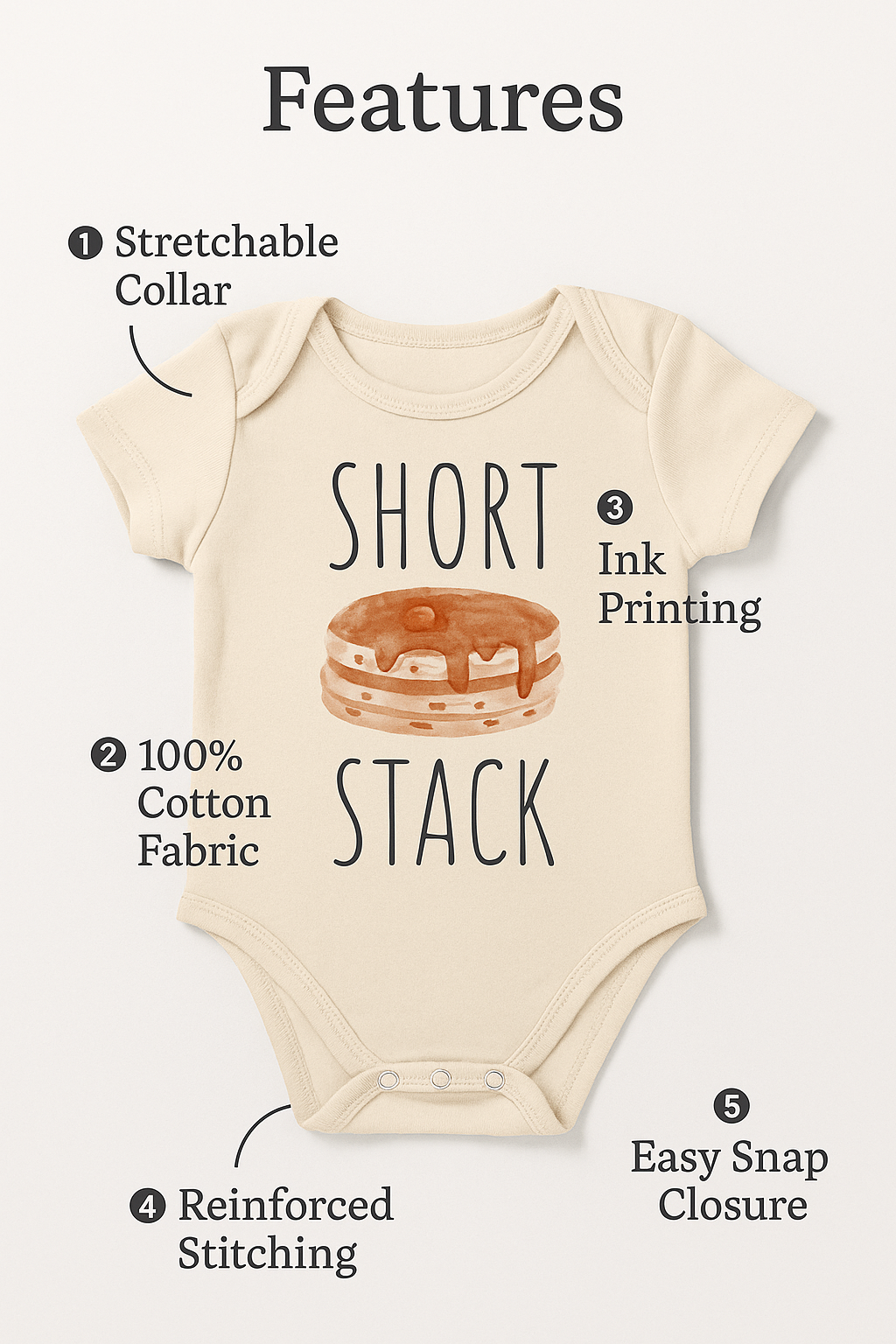 Organist Oran Church - Baby Boy Girl Clothes Infant Bodysuit Funny Cute Newborn