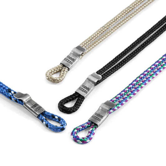 Black Think Ocean Signature Bracelet – Recycled Marine Rope & Sterling Silver | Handcrafted in Great Britain