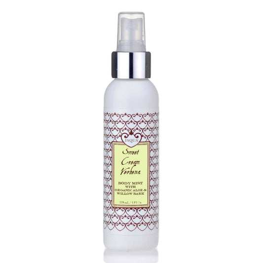 Sweet Cream Verbena Hydrating Body Mist With Organic Aloe & Willow Bark
