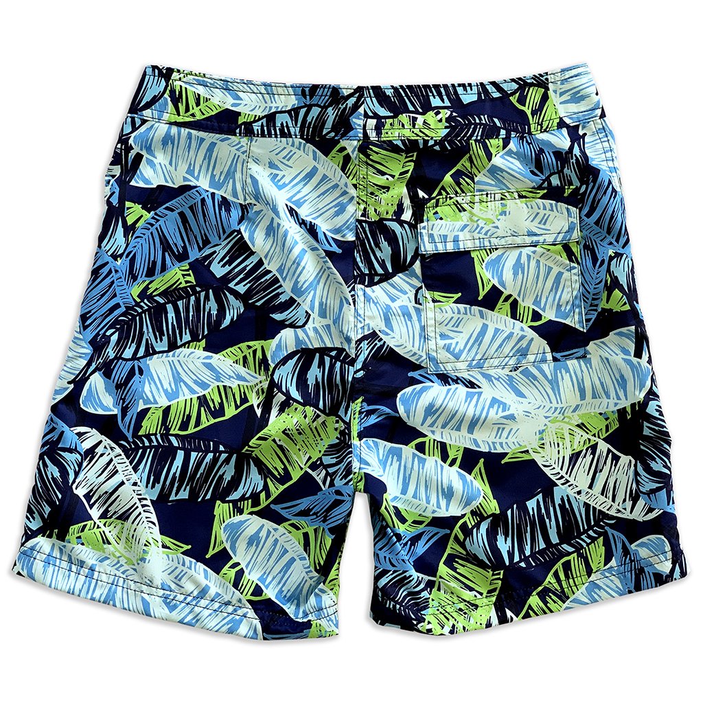 Eco-Beachwear Surf Botanical Boardshorts – Made From Upcycled Plastic Bottles