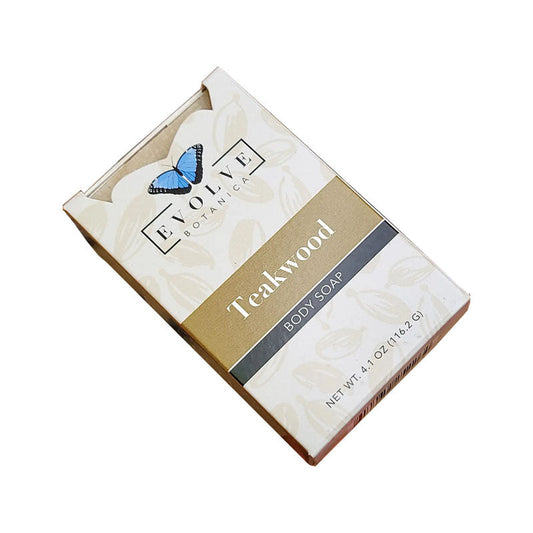 Standard Soap – Teakwood  Earthy. Luxurious. Naturally Crafted