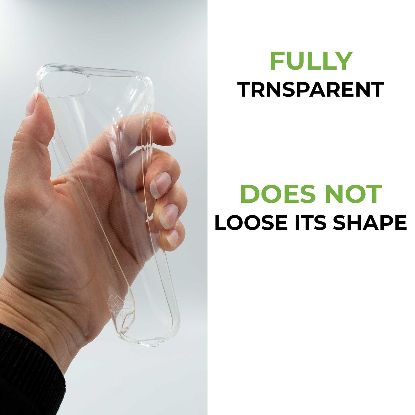 Recycled Ocean Plastic Transparent Phone Case – Eco-Friendly Protection | Made in Europe