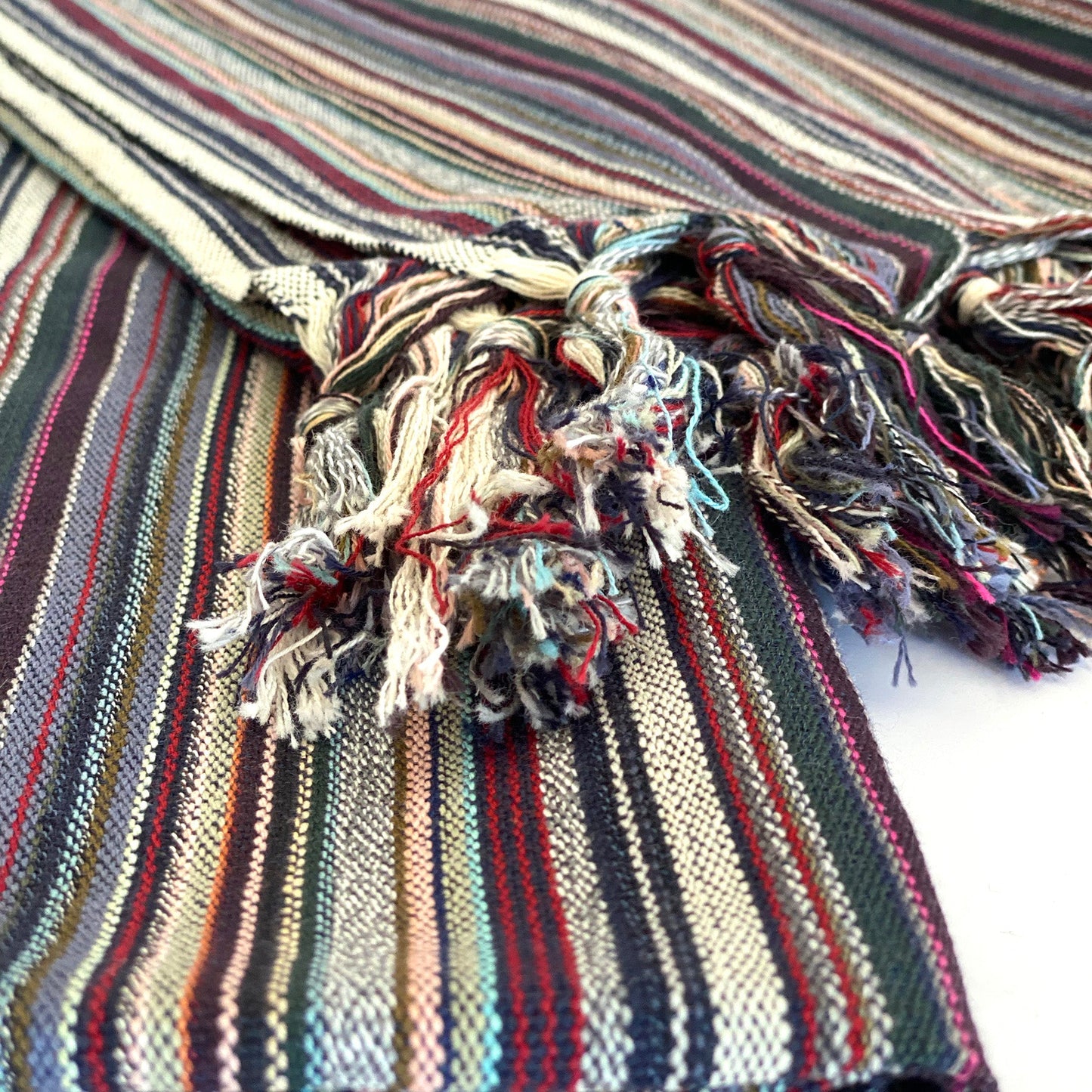 Casablanca Sustainable Turkish Towel / Blanket – Indigo | Handmade from Recycled Cotton