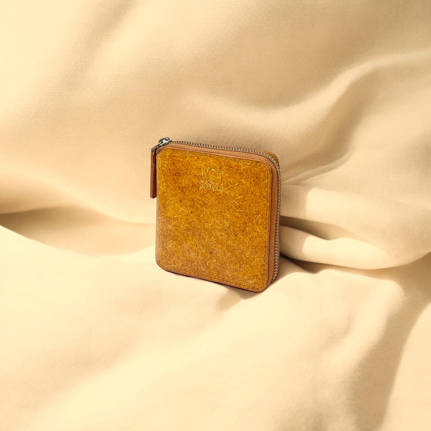 Kochi | Coconut Leather Small Zip Wallet