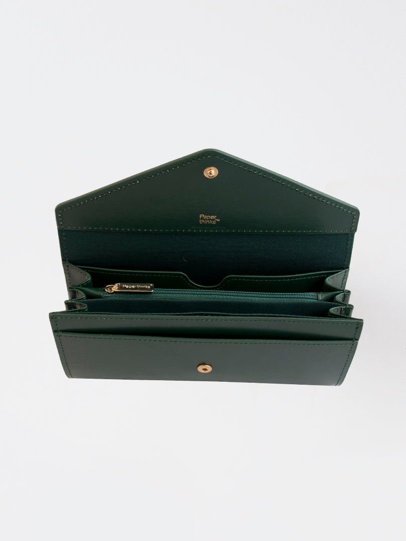 Envelope Wallet Deep Olive