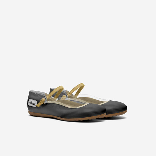 Kids’ Vegan Luxury Ballerinas BYMANYC® New York SOHO – Ethical Italian Craftsmanship