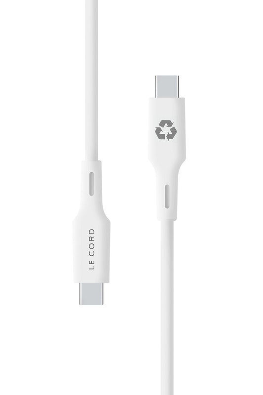 Foggy Snow Type C Cable · 1.2 Meter · Made of Recycled Plastics