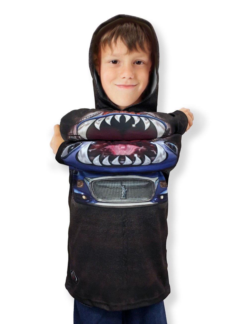 MOUTH MOBILES™ NEW YORK – Sustainable Chomp Hoodie Upcycled from Plastic Bottles