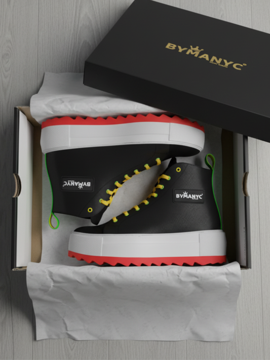 BYMANYC® New York Chelsea Glam – Vegan Ankle Boots | Sustainable Urban Elegance