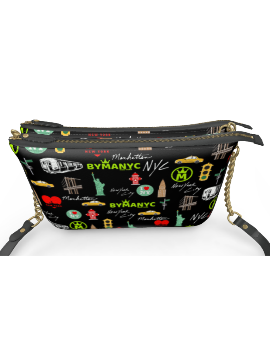 Vegan Bag NOIR COUTURE – BYMANYC ® New York Luxury Eco Design
