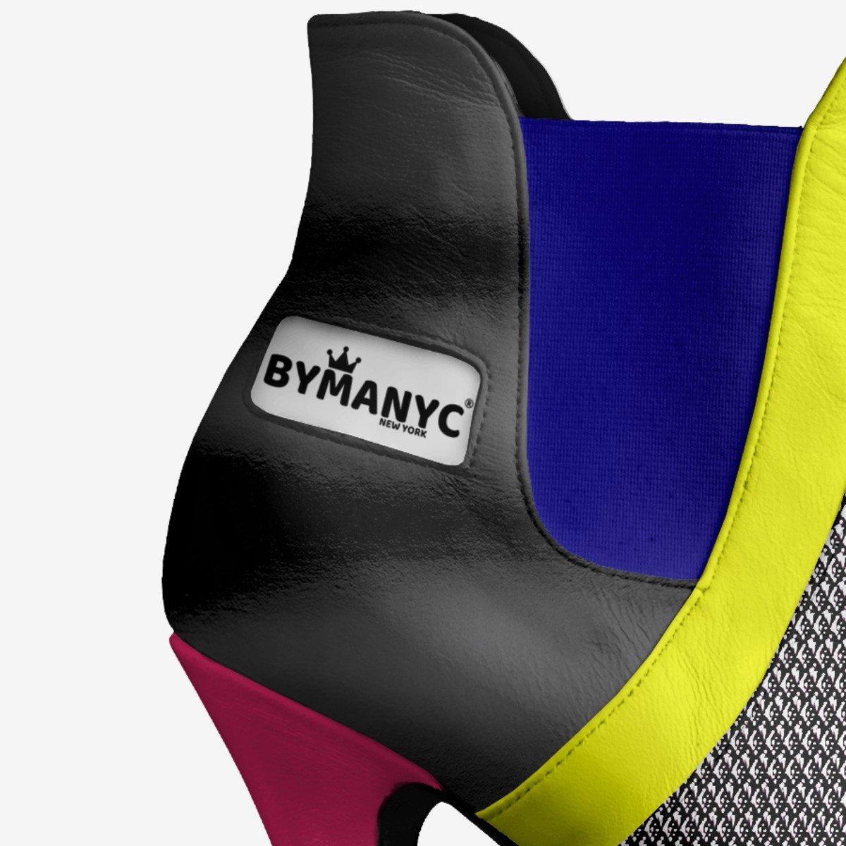 Vegan Platform Boots BYMANYC® New York URBAN CHIC BLACK – Sustainable Height & Modern Edge