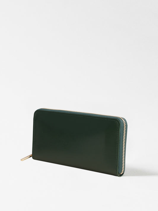 Long Wallet Deep Olive