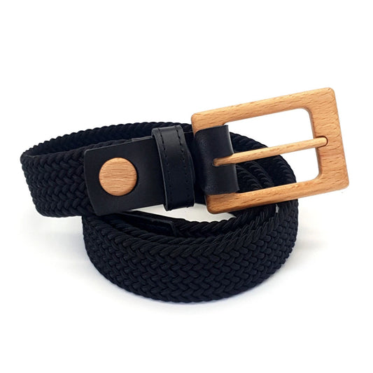 Luxury Women's Braided Cotton Wood Belt Yellowstone Brave 314