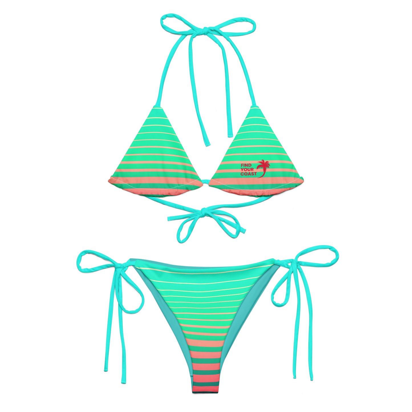 Find Your Coast® Summer Made UPF 50 Recycled Bikini