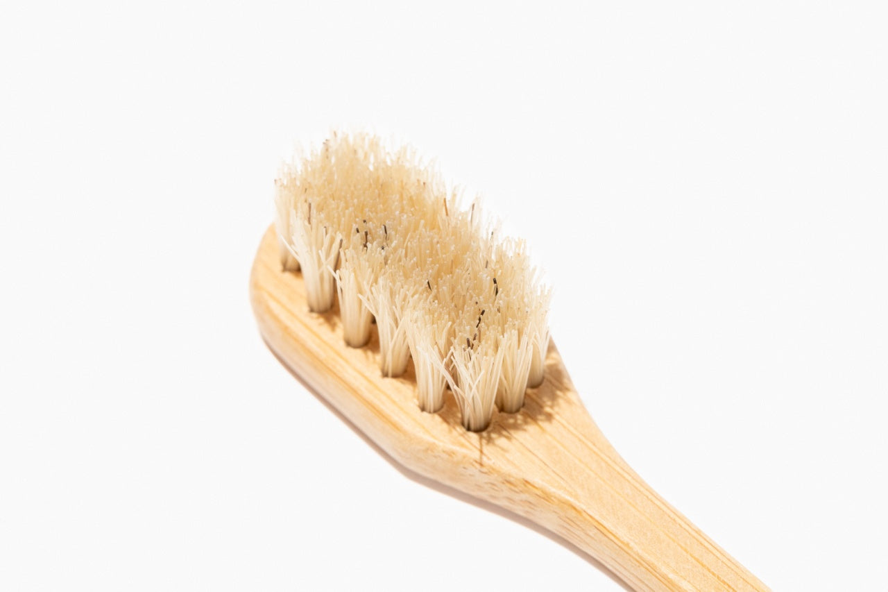 Bamboo Toothbrush - White