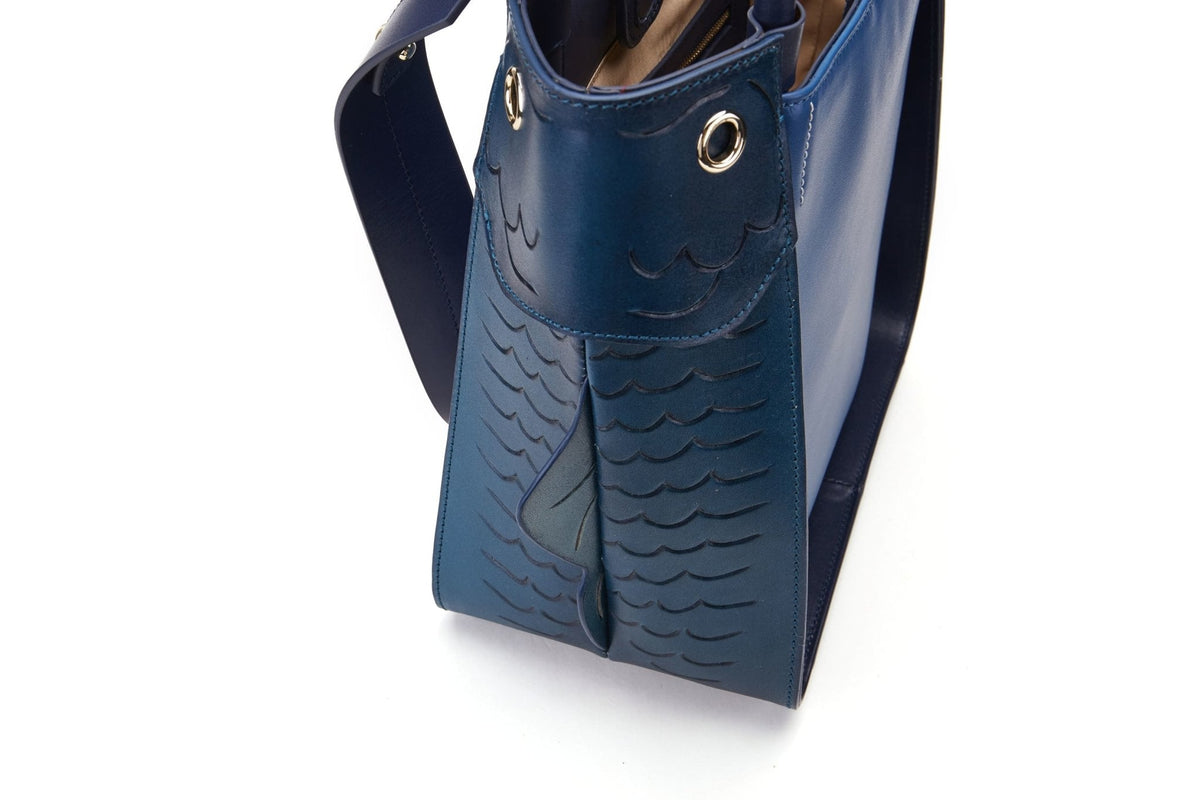 Carp Blue Shoulder Bag