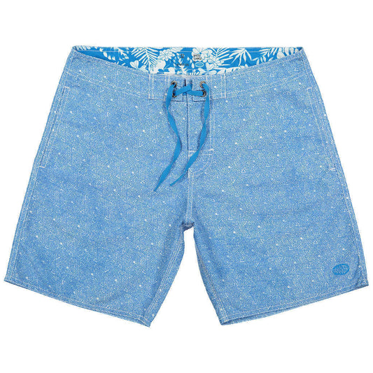 SAIREE Beach Shorts | Blue – Eco-Performance Swim Shorts Made from Recycled Ocean Plastic