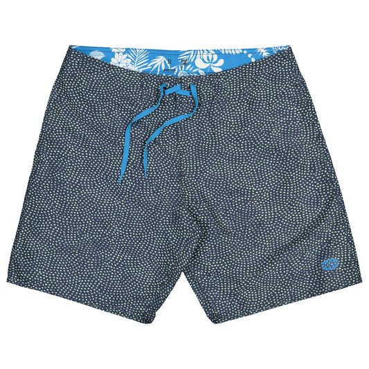 GOLORITZE Beach Shorts | Navy, Green