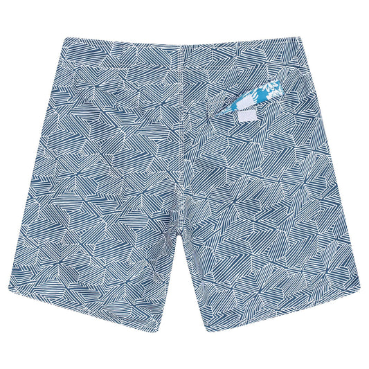 PLAKA Beach Shorts | Blue – Eco-Performance Swim Shorts Made from Recycled Ocean Plastic