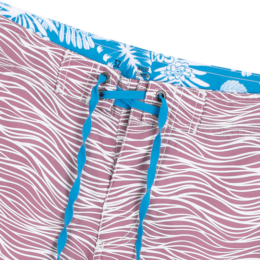 BINGIN Boardshorts | Pink – Performance Surfwear Made from Recycled Ocean Plastic