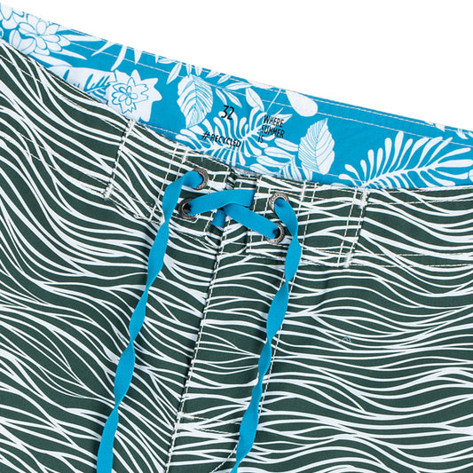 MEDEWI Beach Shorts | Green