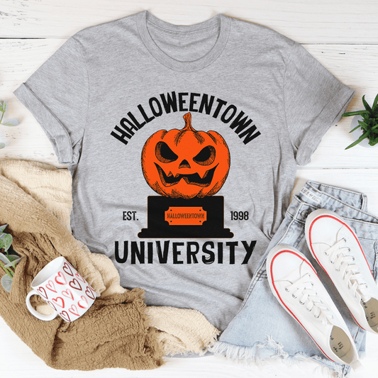 Halloween University T-Shirt – Spooky Style, Sustainable Spirit