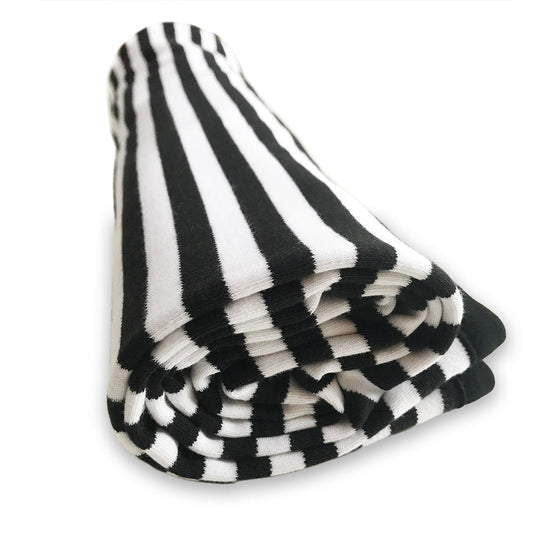 Lazy Baby Organic Cotton Black and White Blanket