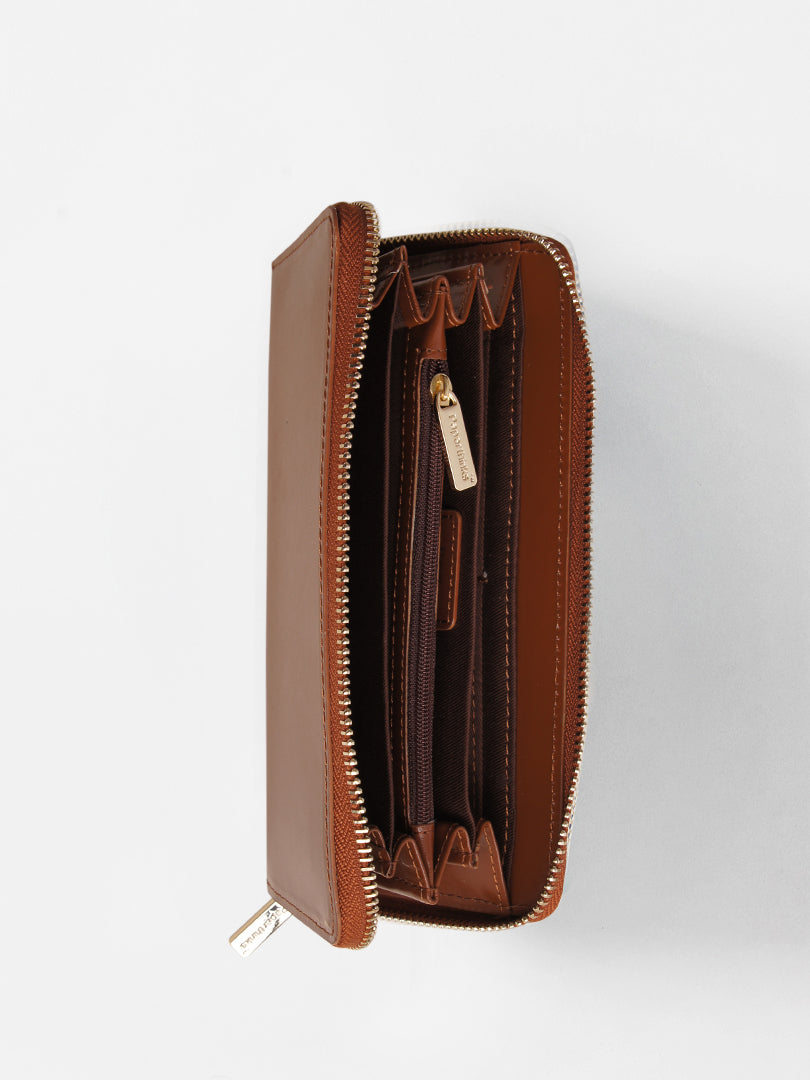 Long Wallet Tan