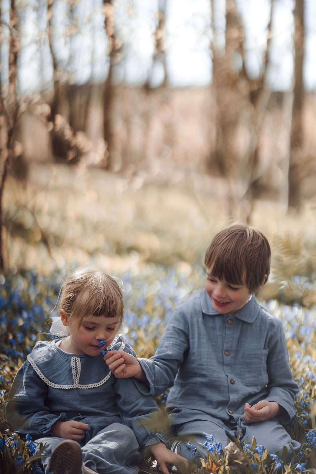 Organic Blue Sky Blouse | Light, Breezy, Naturally Beautiful